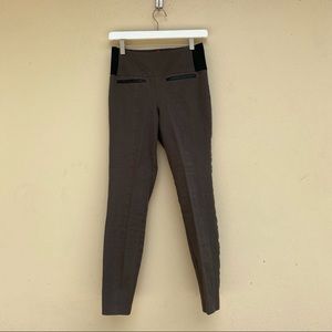 Spanx M Brown hi rise Riding Pants